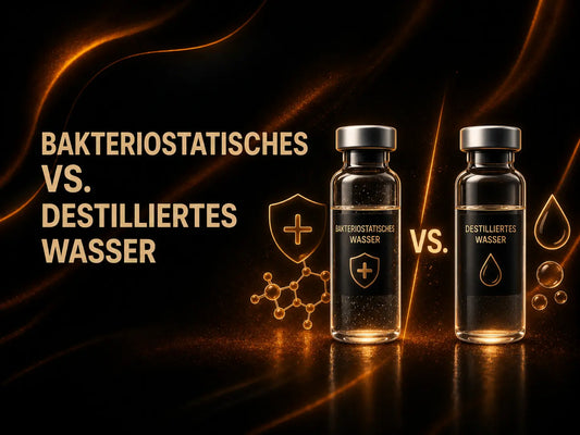 Bakteriostatisches Wasser vs. destilliertes Wasser