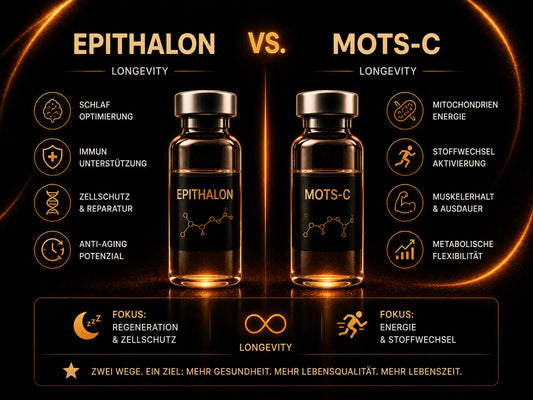 Epithalon MOTS-C Longevity Vergleich