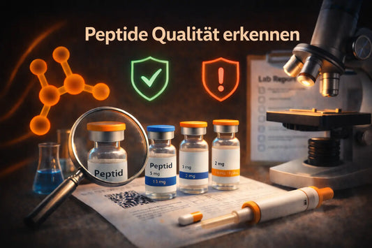 Peptide-Qualität-erkennen